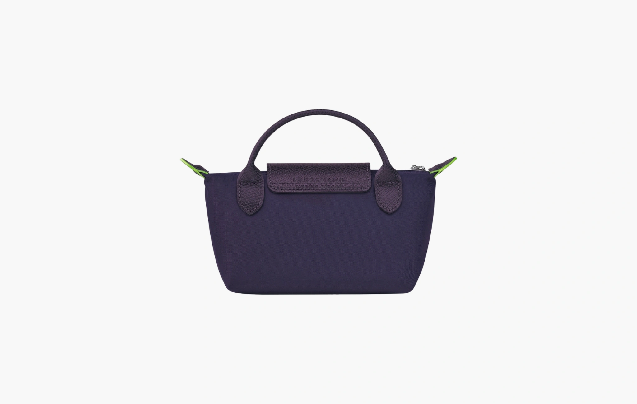 Le Pliage Original Recycled Canvas Pouch With Handle "Bilberry"